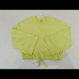 Aritzia Wilfred long sleeves crop shirt